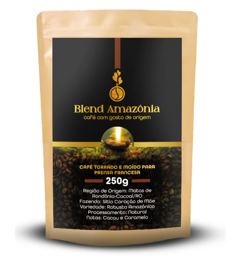 Café Especial moído p/ Prensa 250g - IloveCoffee Blend Amazônia