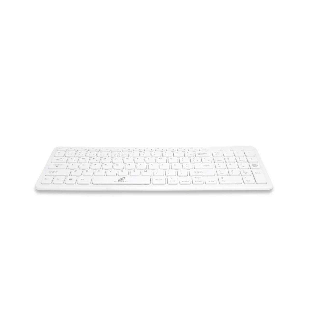 KIT Teclado e Mouse Slim Sem Fio 2.4 GHZ Branco X-Cell XC-CB-04