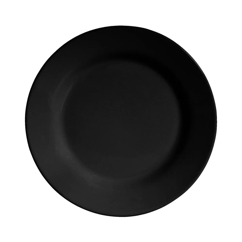 Prato Raso Scalla Standard Preto Fosco 26cm