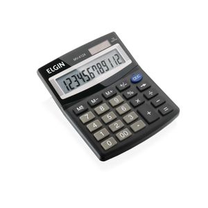 Calculadora de Mesa Elgin Mv-4124 Preta com 12 Dígitos