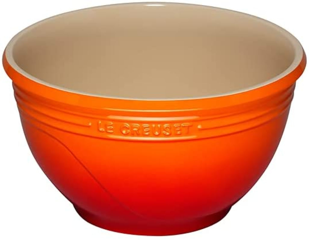 BOWL LE CREUSET CERÂMICA REDONDO 24CM LARANJA 80104440900007