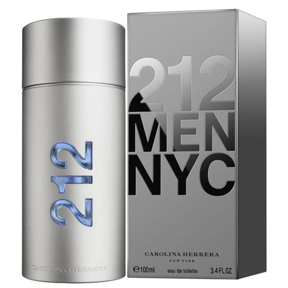 Perfume 212 Men Eau De Toilette Carolina Herrera Perfume Masculino 100ml