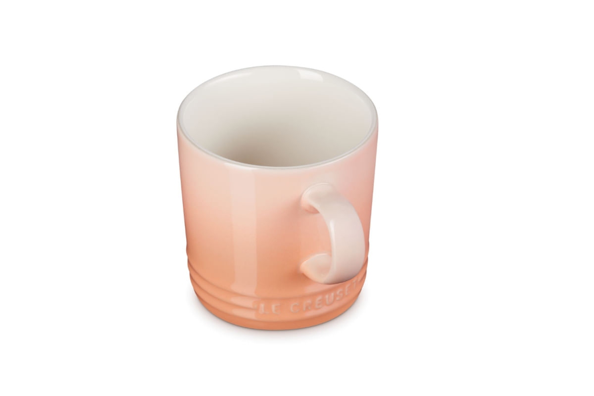 CANECA PARA CHÁ LE CREUSET 350ML ESMALTADA EM CERÂMICA - Pessego Peche