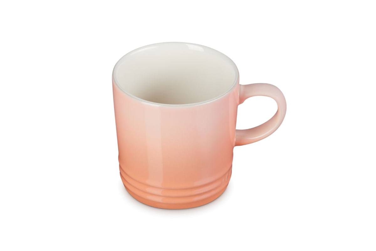 CANECA PARA CHÁ LE CREUSET 350ML ESMALTADA EM CERÂMICA - Pessego Peche