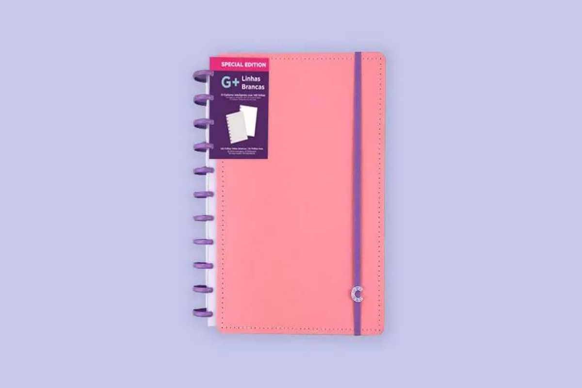 CADERNO GRANDE ROSE ROSE SPECIAL EDITION CADERNO INTELIGENTE