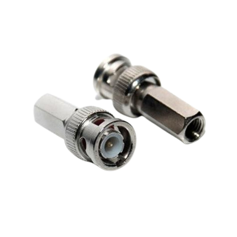 Conector BNC Macho p/ coaxial Twist-On BNC-TWIST RG59 Rosca fácil