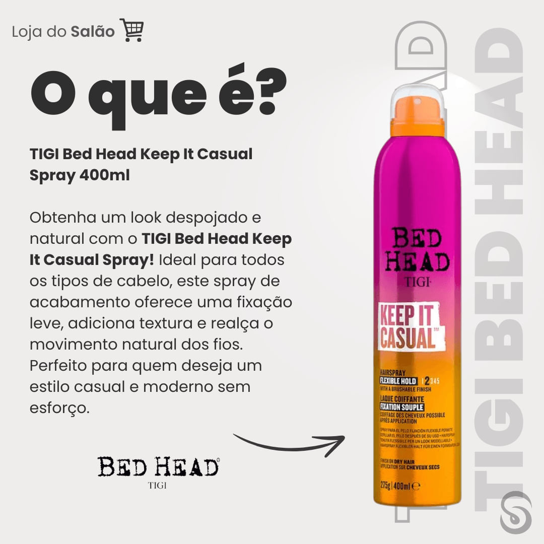 TIGI Bed Head Keep It Casual Spray 400ml