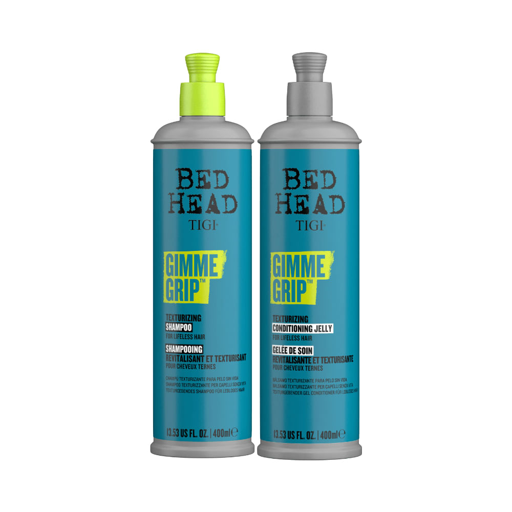 TIGI Bed Head Gimme Grip Shampoo 400ml e Condicionador 400ml