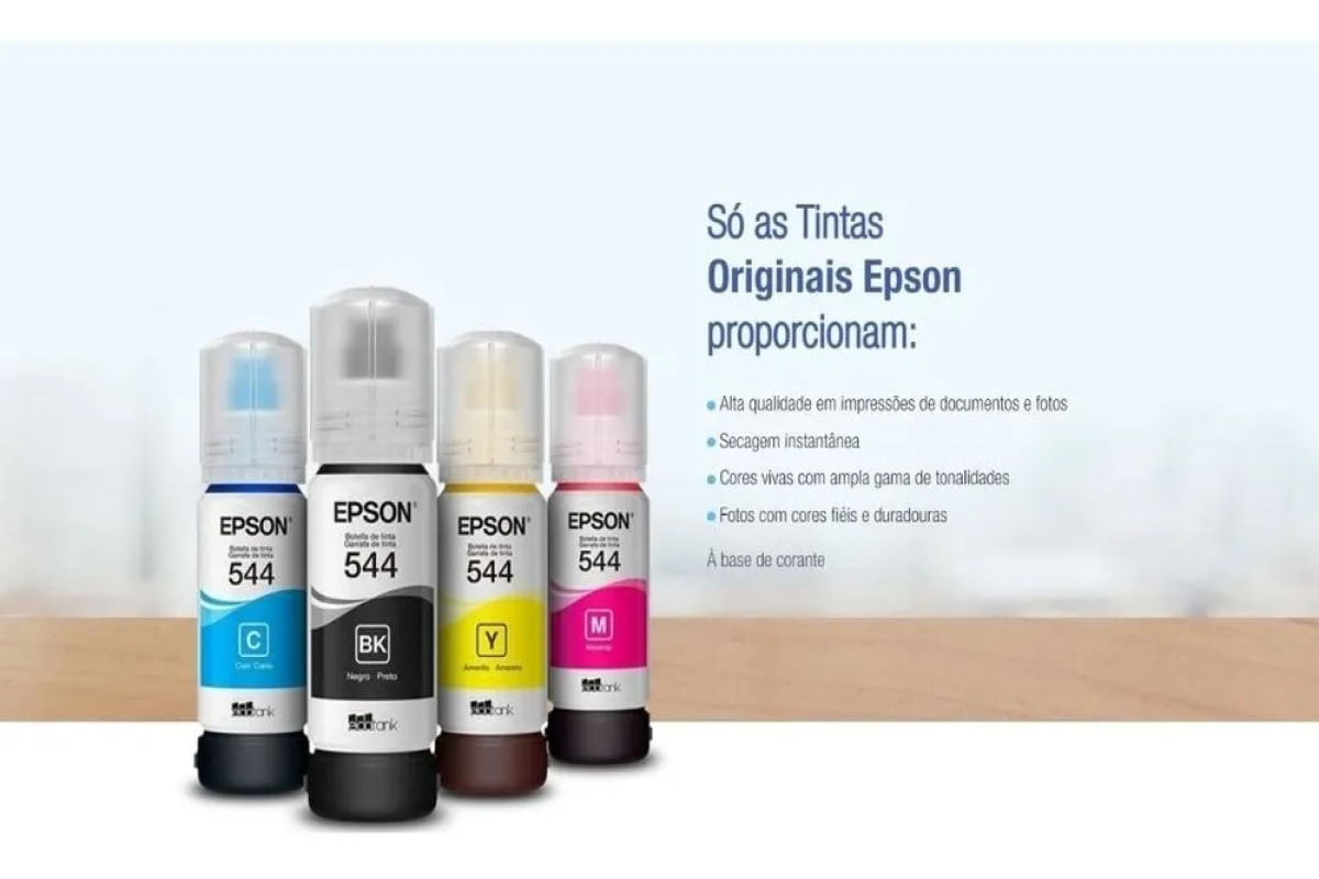 Refil Tinta Epson Ecotank T544 Magenta - T544320