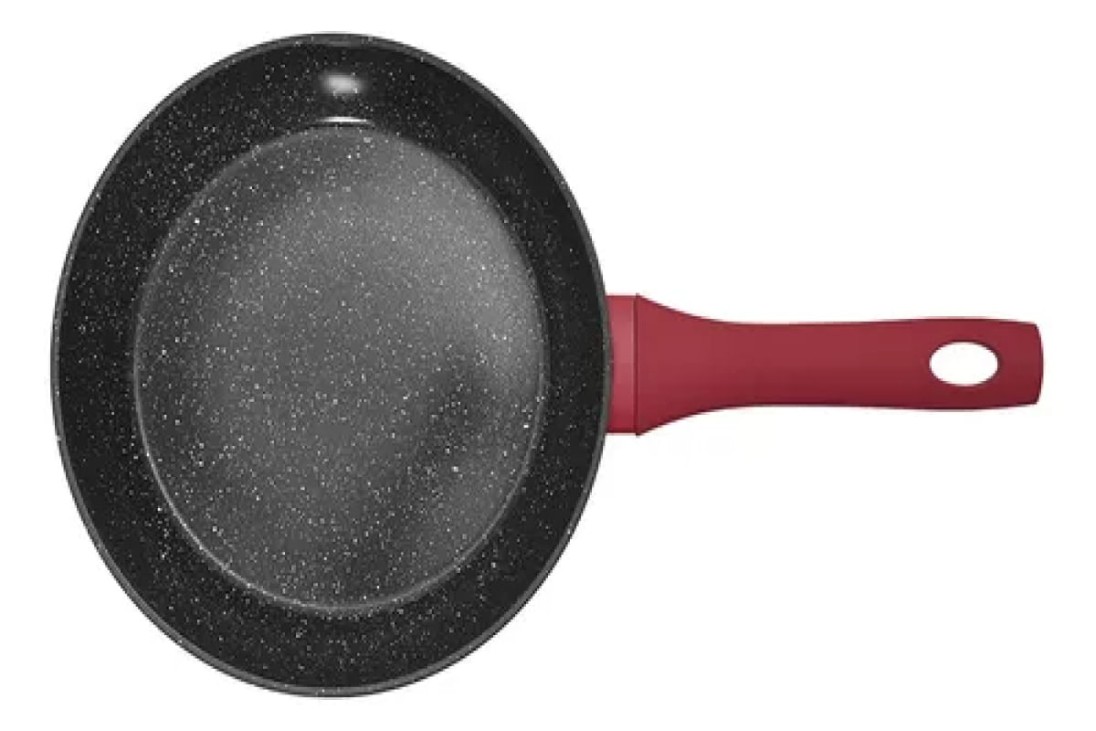 Frigideira Cerâmica Antiaderente 24cm Mimo Style Linha Rubi Cook Para Fogão Indução Panela De Aluminio Multiuso