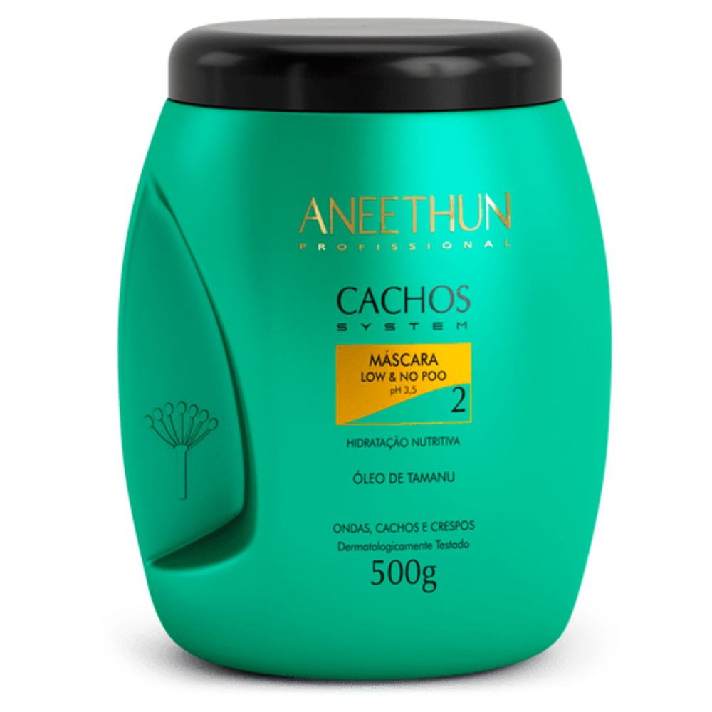 Aneethun Máscara Cachos System Low & No Poo 500g