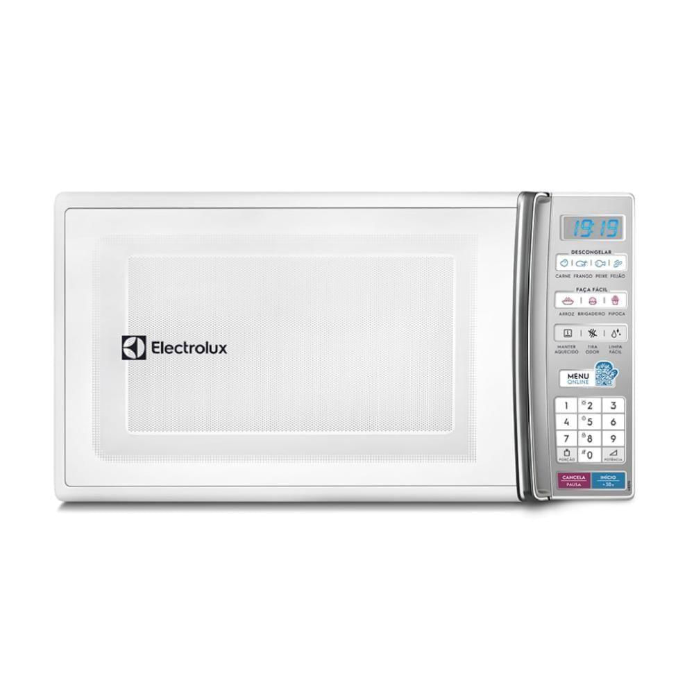 Microondas Electrolux 27 Litros Com 55 Receitas Pré-programadas No Menu Online Branco Mb37r - 127V