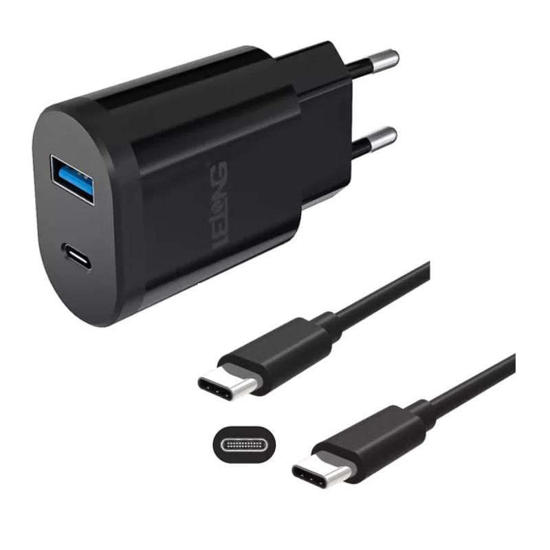 Carregador Turbo Para Android com Cabo Type-C x Type-C 5.1A
