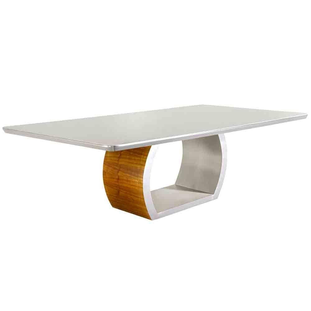 Mesa Para Sala De Jantar Ellis 220 Off White/Imbuia