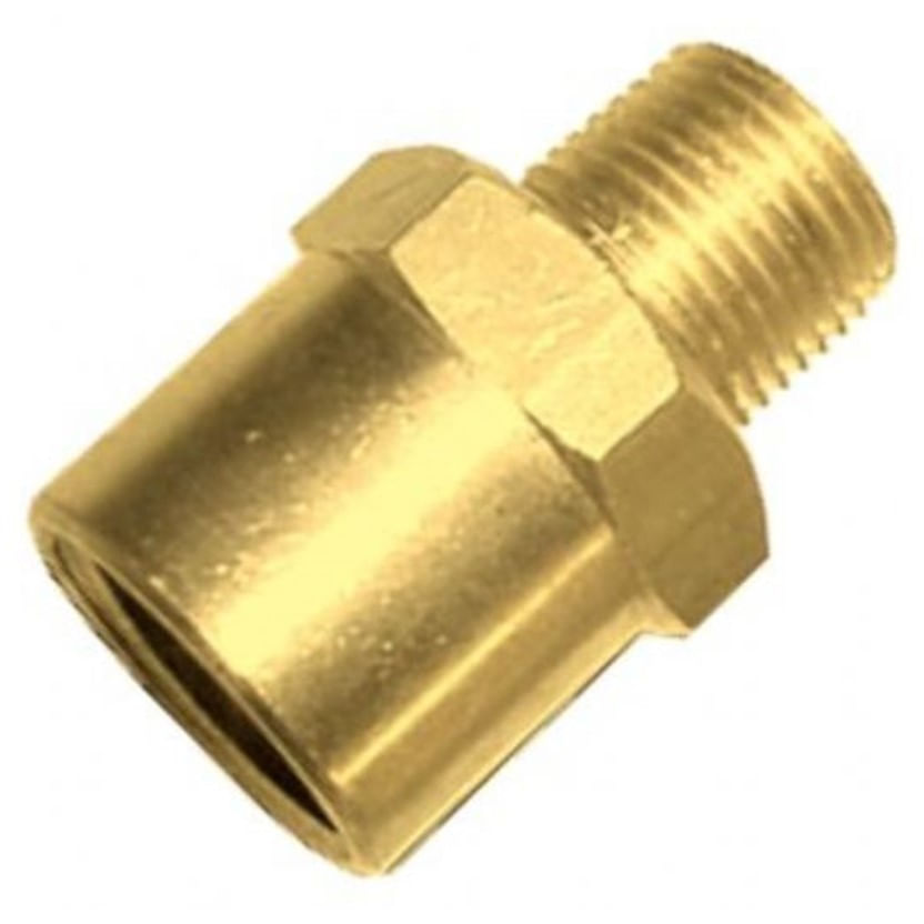 Adaptador de Redução Luva Lubefer 1/4 Fêmea x 1/8 Rosca Macho Aço