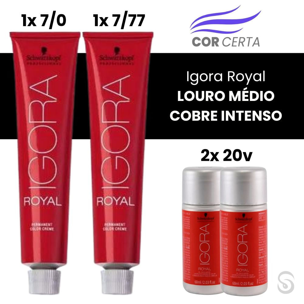 Igora Royal LOURO MÉDIO COBRE INTENSO