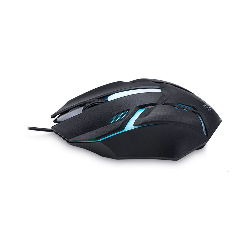 Mouse Gamer Standart Geek Max USB 2.0 com LED  - Maxprint