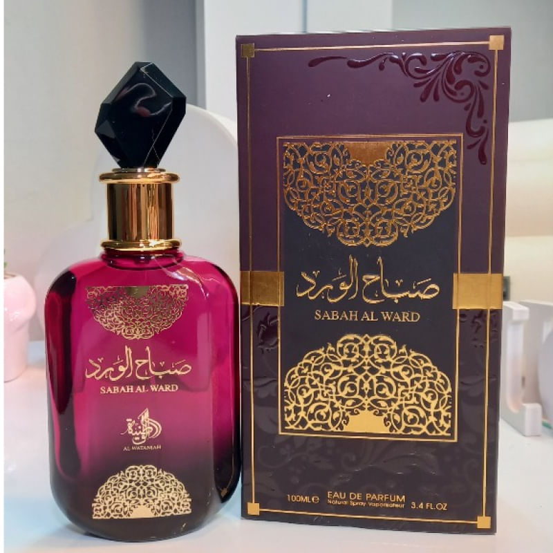 Sabah Al Ward Al Wataniah Perfume Feminino Eau de Parfum 100ml Árabe 100ml / Incolor