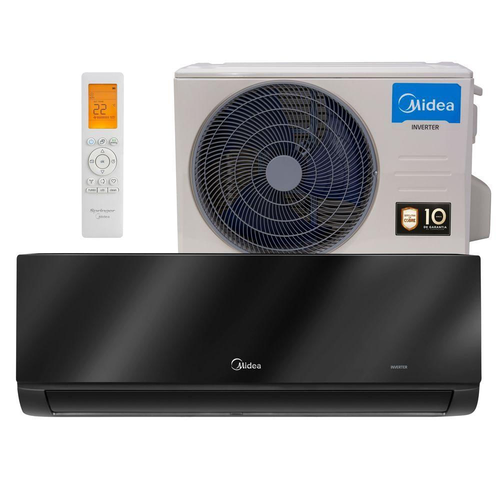 Ar Condicionado Split Inverter Springer Midea Xtreme Save Connect Black Edition 18000 BTUs Quente e Frio 220V 38MGVQI18M5