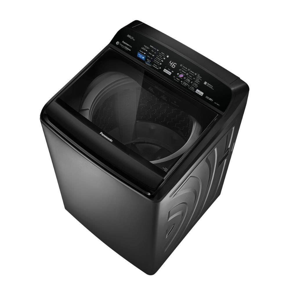 Máquina De Lavar Panasonic 18kg Sistema de Lavagem Ciclone e Antibactéria Titanium F180P7TB 220V