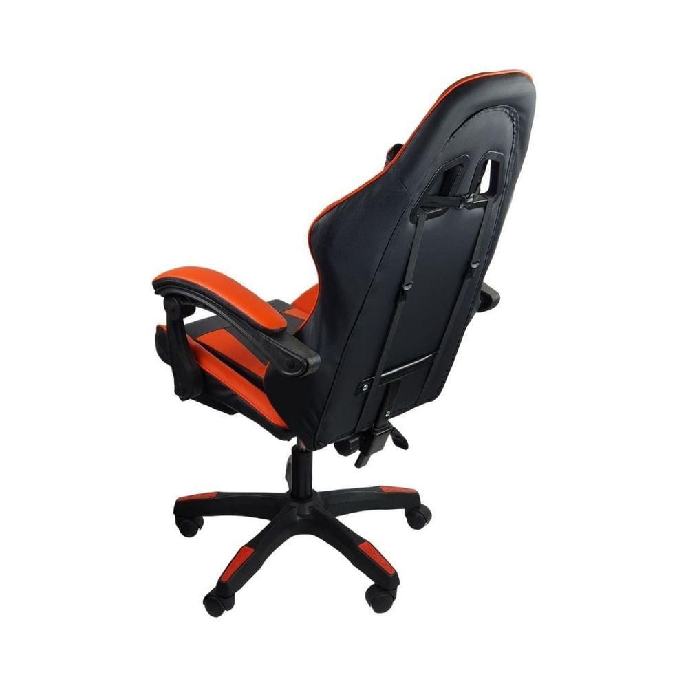 Cadeira Gamer Stillus Ergonômica Com Apoio Para Os Pés Vermelho