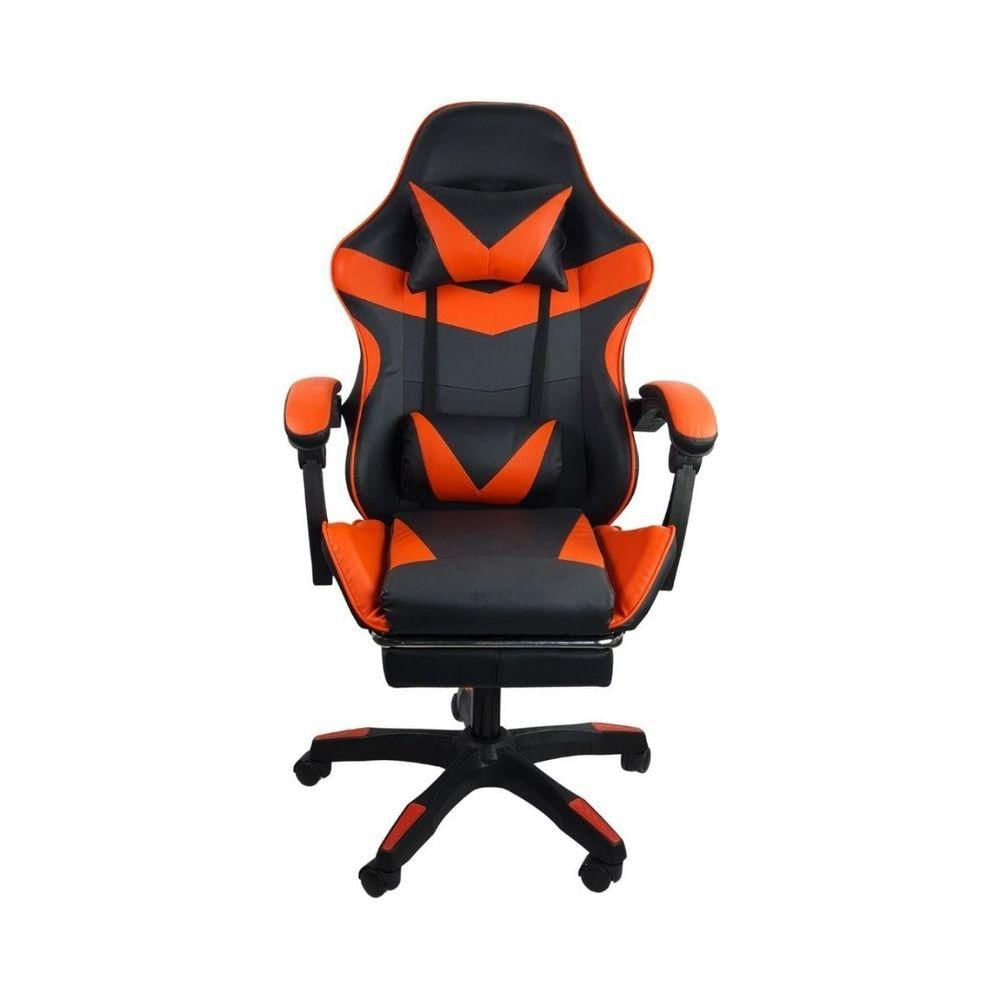 Cadeira Gamer Stillus Ergonômica Com Apoio Para Os Pés Vermelho