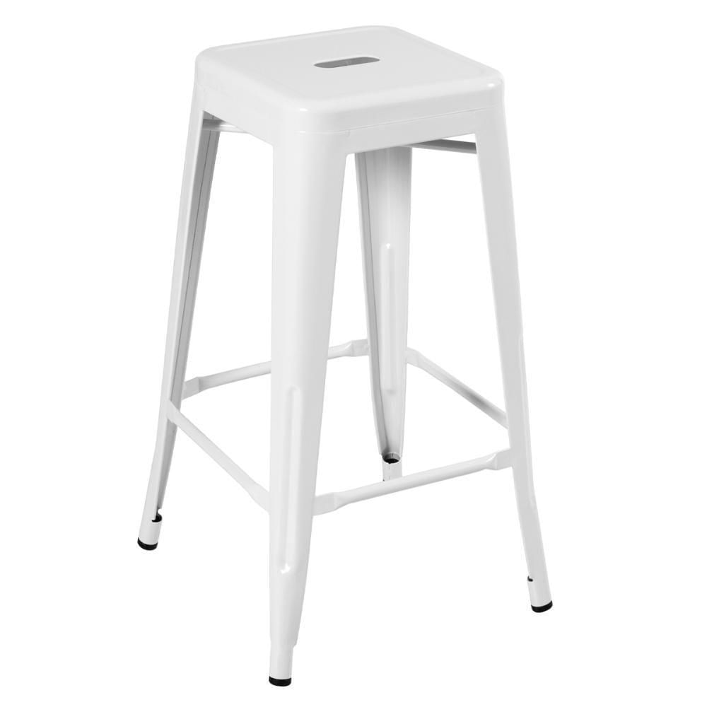 Banqueta Alta 76 Cm Branco