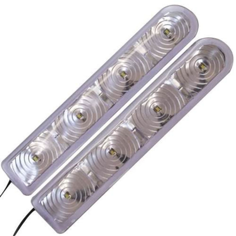 Pisca Para Retrovisor Retrolight Slim Seta 4 Leds Branco Par