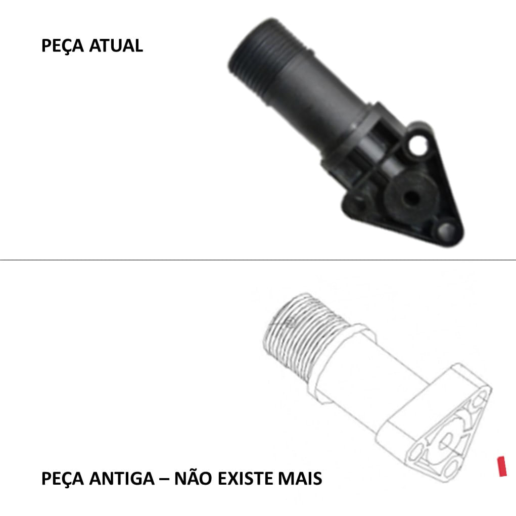 Conector Entrada Água Lavadora Schulz Hidrolav 1400w