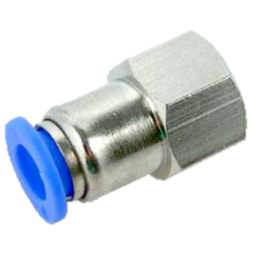 Conector Fluir 1/4 x 6 mm Rosca Fêmea