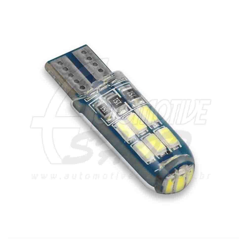 Lampada Pingo T10 15 Leds TORRE Silicone Super Bco CAMBUS Un