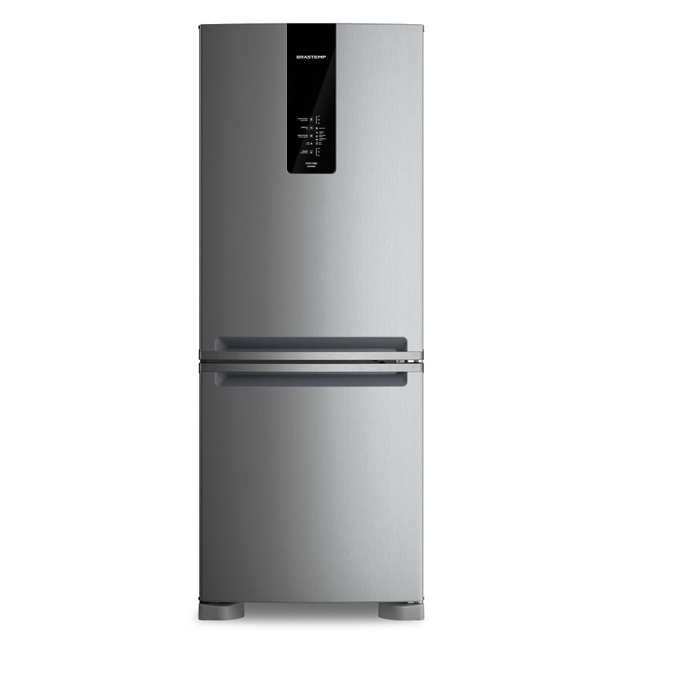 Refrigerador Brastemp 447 Litros Frost Free Inverse Inox BRE57FK – 220 Volts 127 Volts