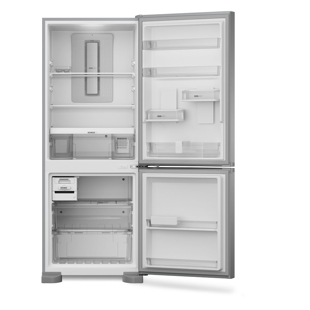 Refrigerador Brastemp 447 Litros Frost Free Inverse Inox BRE57FK – 220 Volts 127 Volts