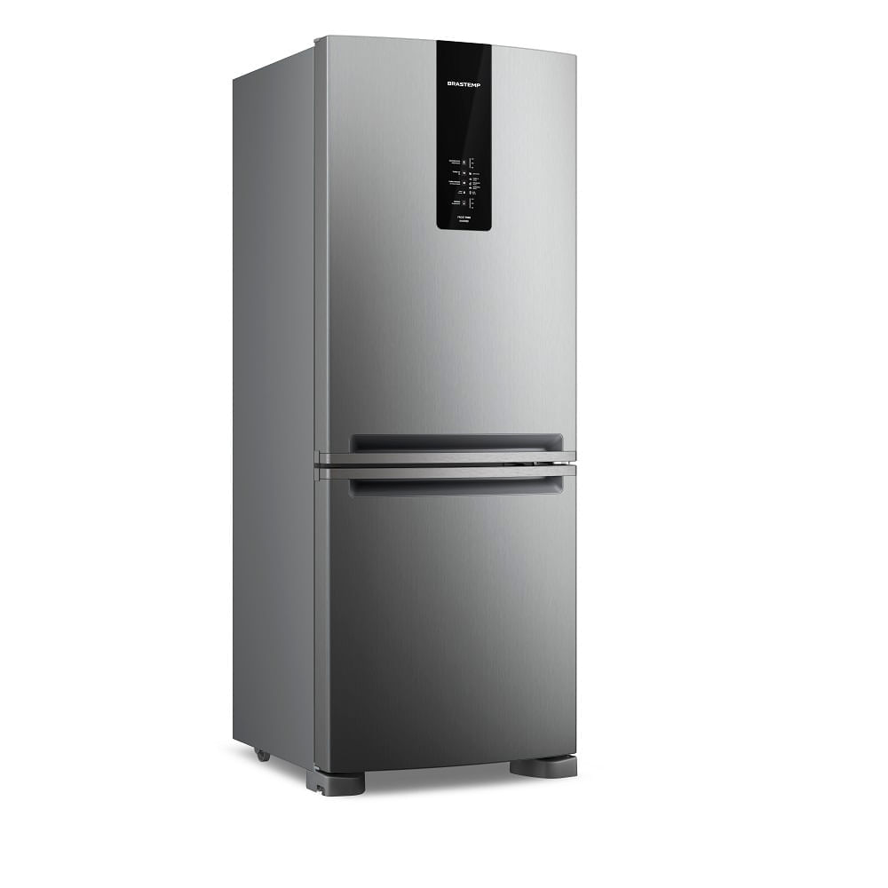 Refrigerador Brastemp 447 Litros Frost Free Inverse Inox BRE57FK – 220 Volts 127 Volts