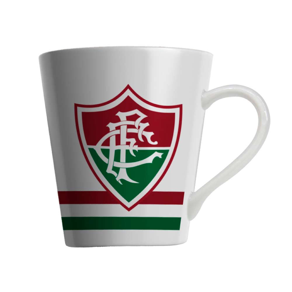 Caneca Porcelana 290ml Allmix Fluminense