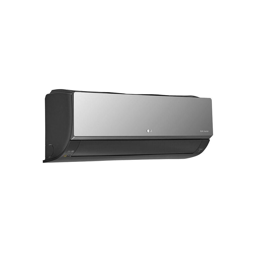 Ar-Condicionado LG Dual Inverter Voice Nano 12000 BTUs Quente/Frio S3-W12JAR7A Cinza / 220V