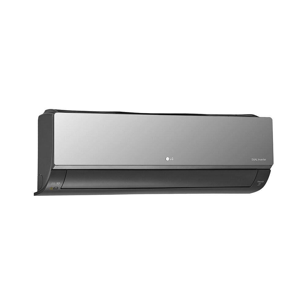 Ar-Condicionado LG Dual Inverter Voice Nano 12000 BTUs Quente/Frio S3-W12JAR7A Cinza / 220V