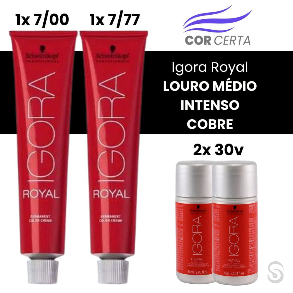 Igora Royal LOURO MÉDIO INTENSO COBRE