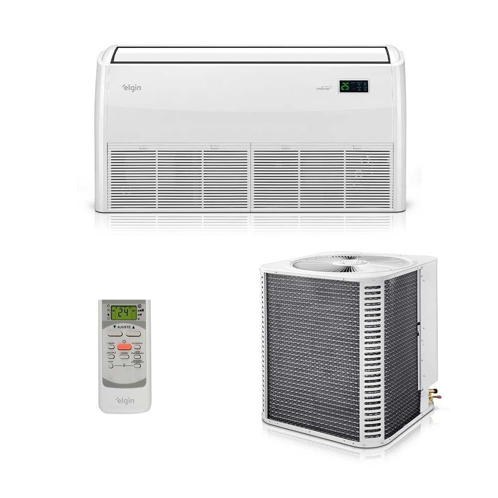 Ar Condicionado Split Piso Teto Elgin Eco Inverter 36.000 BTUs Frio 220V R-32