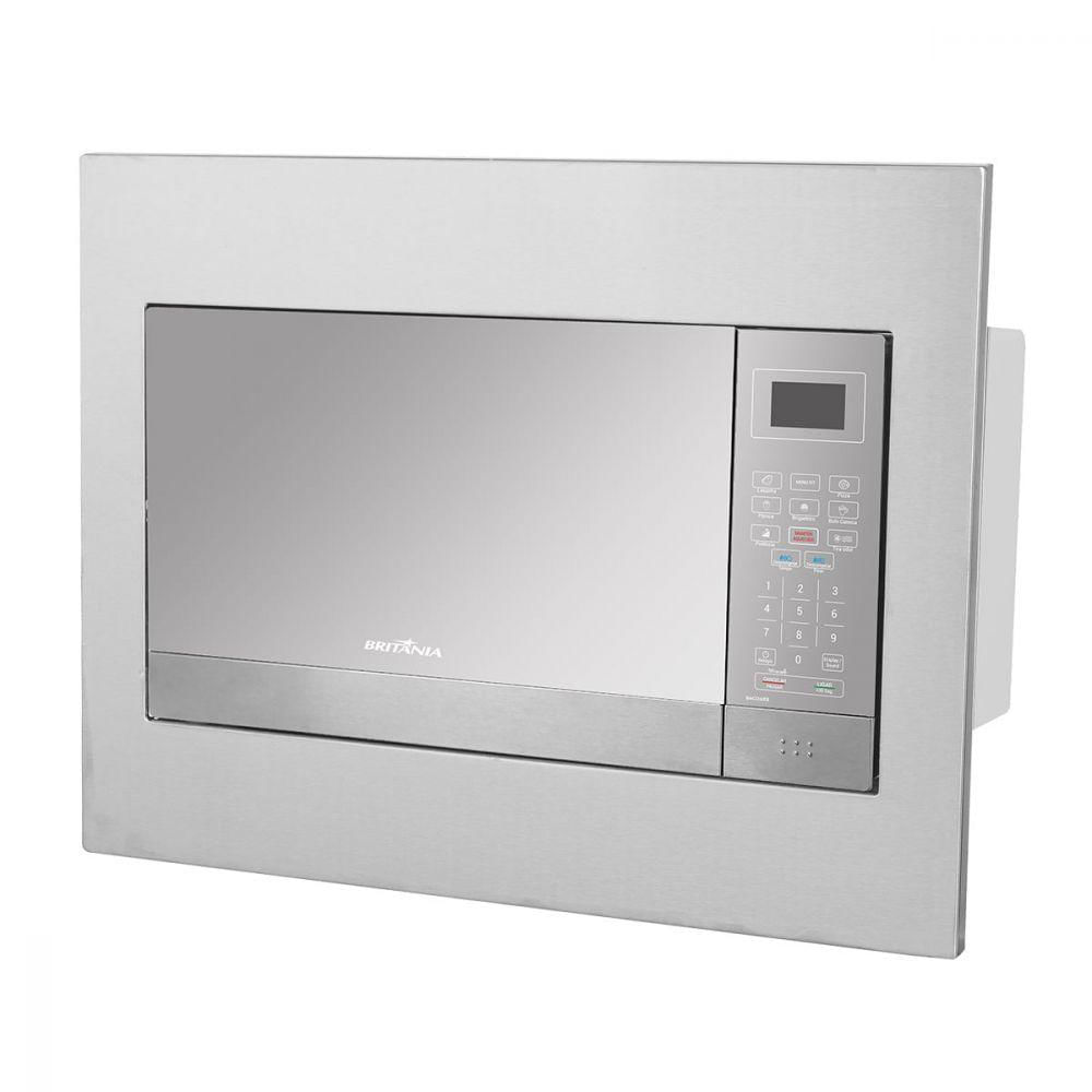 Micro-ondas de Embutir Britânia Inox 26l 1400w 127v