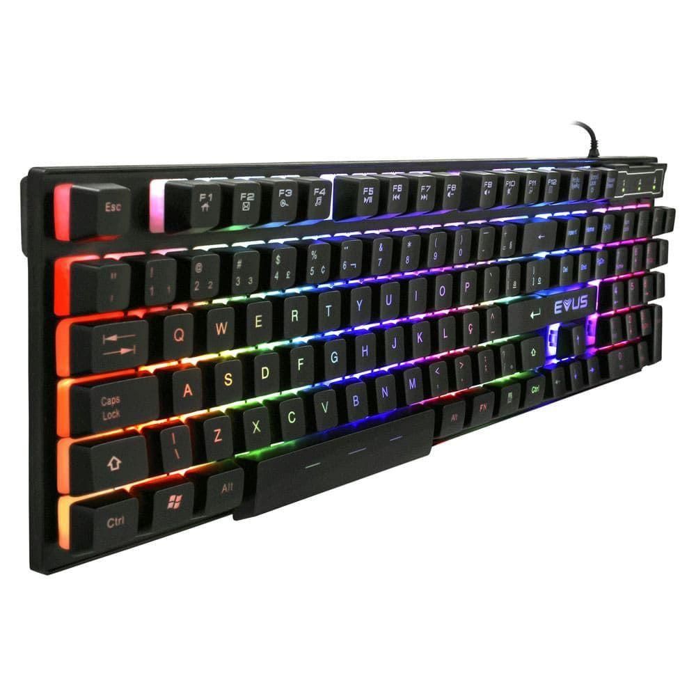 Teclado Gamer Evus Tc-11b Jellybeans