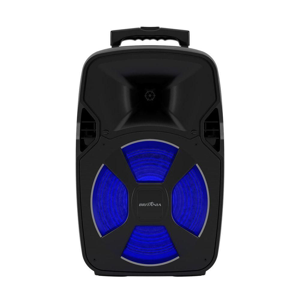 Caixa De Som Amplificada Britânia Bcx12000 Bluetooth 5.0 650w Bivolt