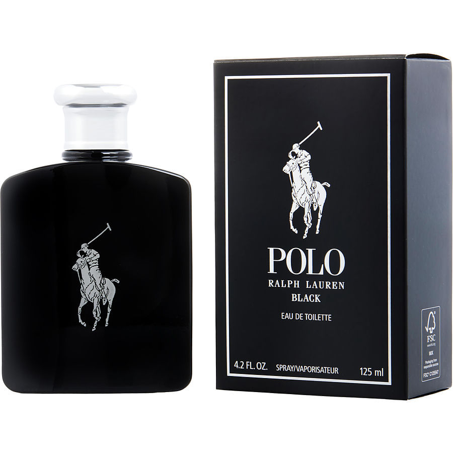 Polo Black Ralph Lauren Perfume Masculino Eau de Toilette 125ml Importado