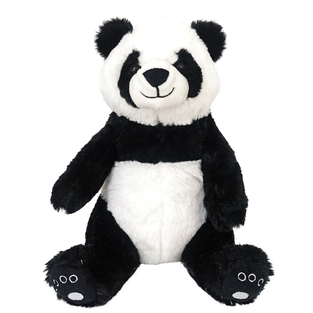 Pelúcia Panda 23cm Primeira Infância Multikids - BR2056