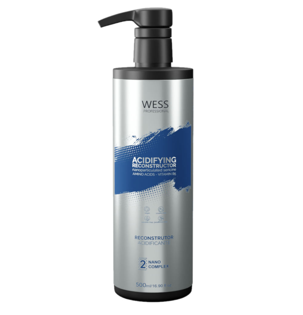 Wess Nano Selagem Acidificante Passo 2 - 500ml