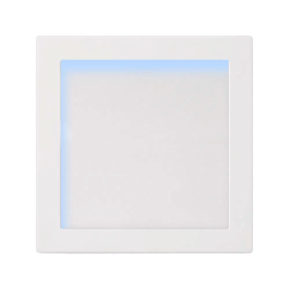 Plafon Sobrepor Philips quadrado 12W  BR fria 6500K BV 17x17