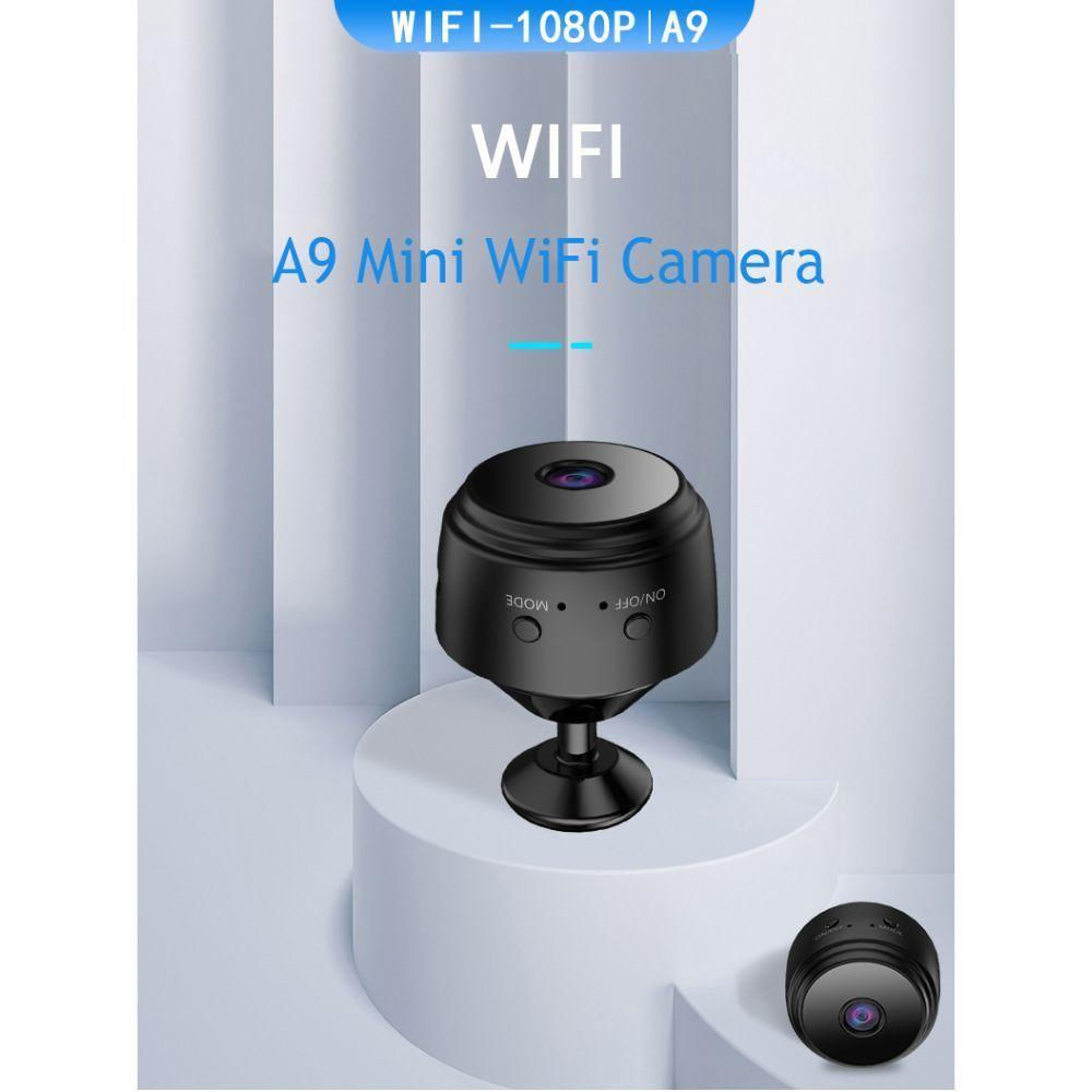 Mini Câmera A9 Wifi C/ Sensor E Visão Noturna