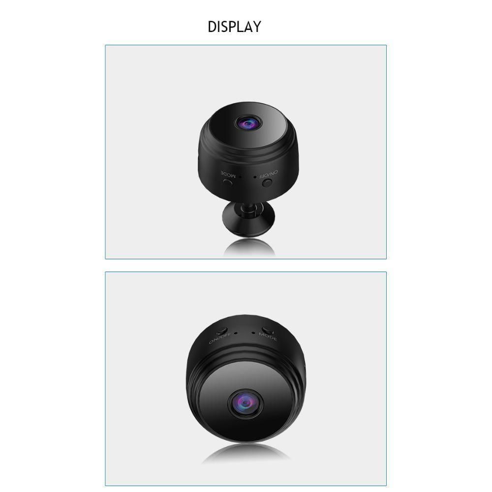 Mini Câmera A9 Wifi C/ Sensor E Visão Noturna