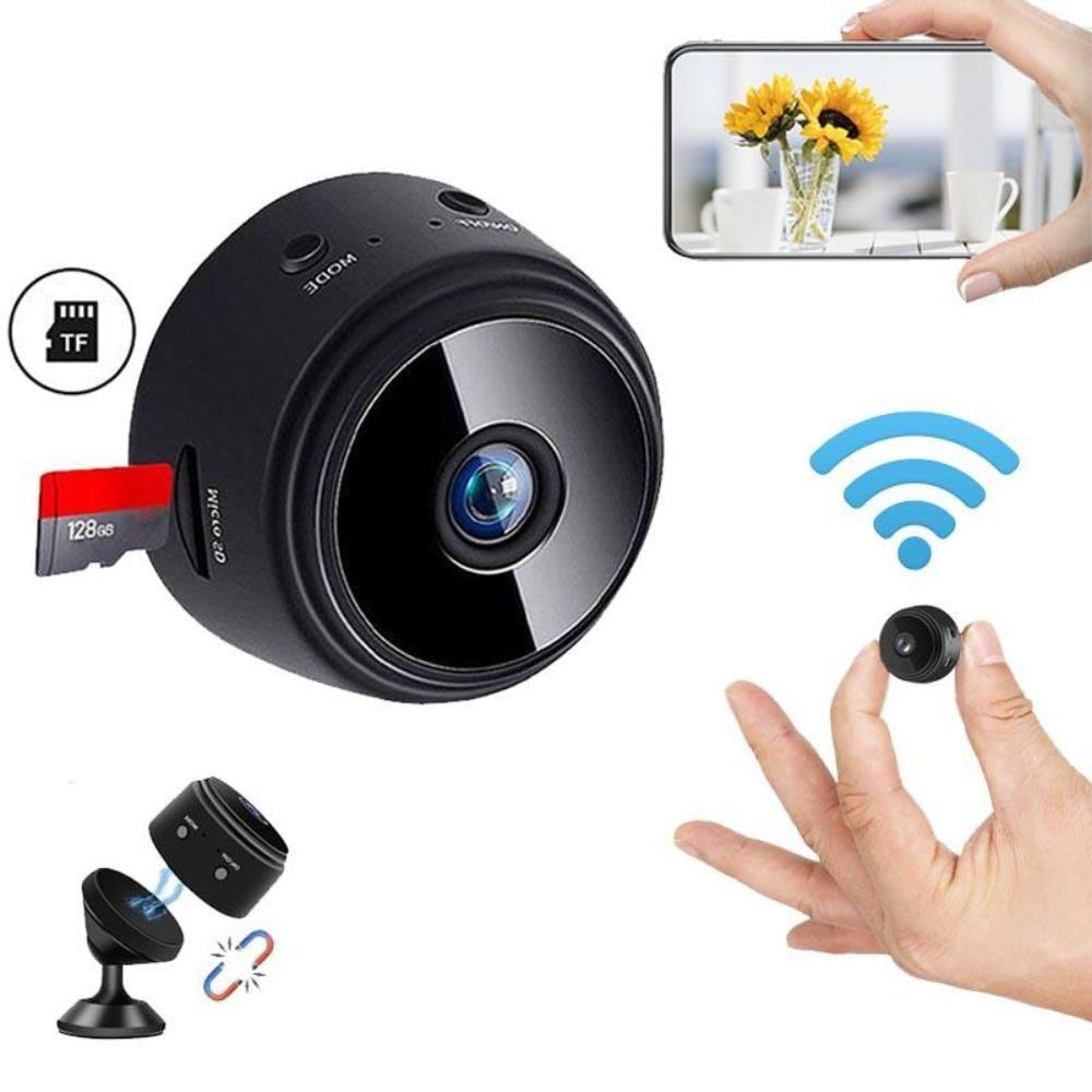 Mini Câmera A9 Wifi C/ Sensor E Visão Noturna