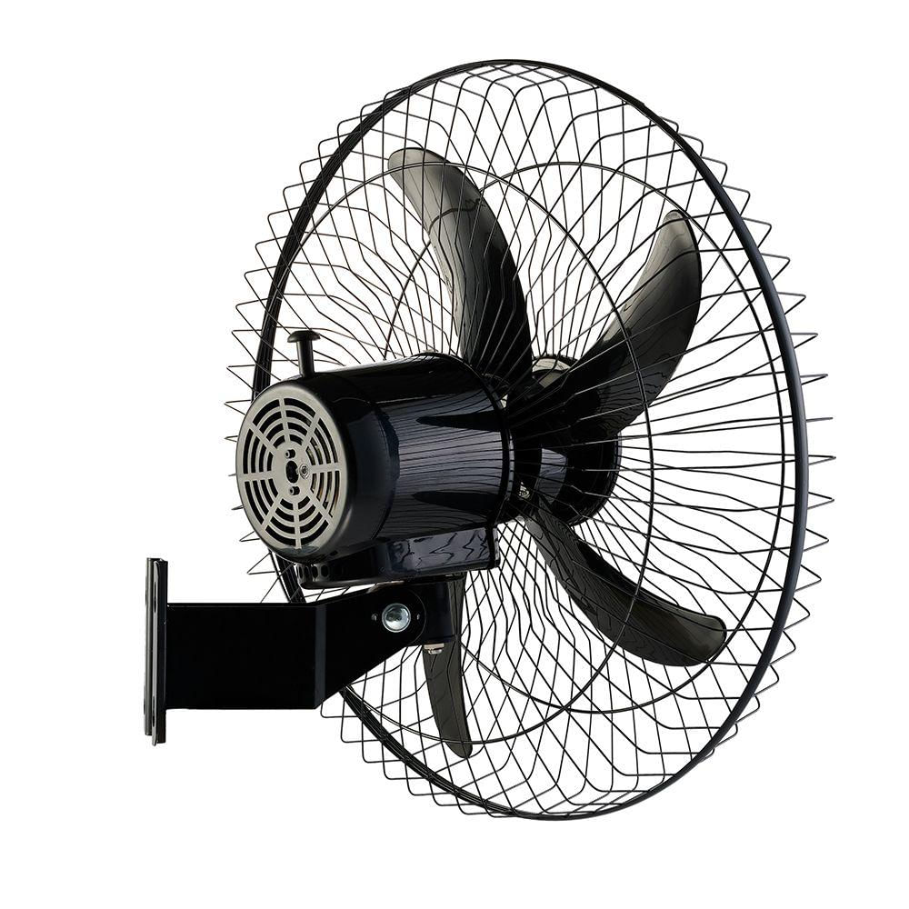 Ventilador Wap Parede Rajada Pro Preto Bivolt 60cm 5 Pás FW006661